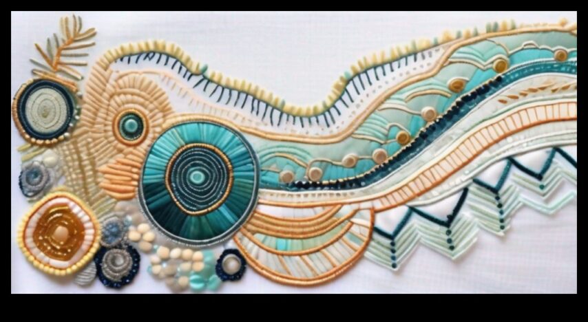 Διακοσμημένες επιφάνειες που προσθέτουν υφή σε παράξενα σχέδια