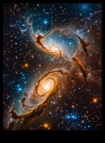 Astral Amazement που αποκαλύπτει τα θαύματα των ουράνιων σωμάτων στο γαλαξιακό διάστημα