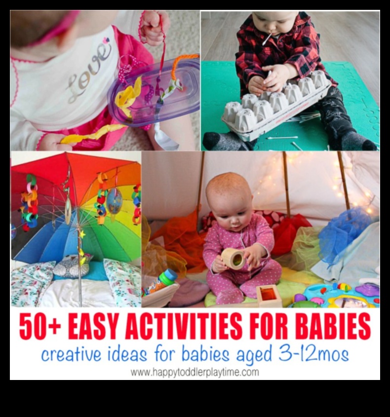 Καινοτόμος χρόνος παιχνιδιού: Δημιουργία δημιουργικών δραστηριοτήτων για μωρά