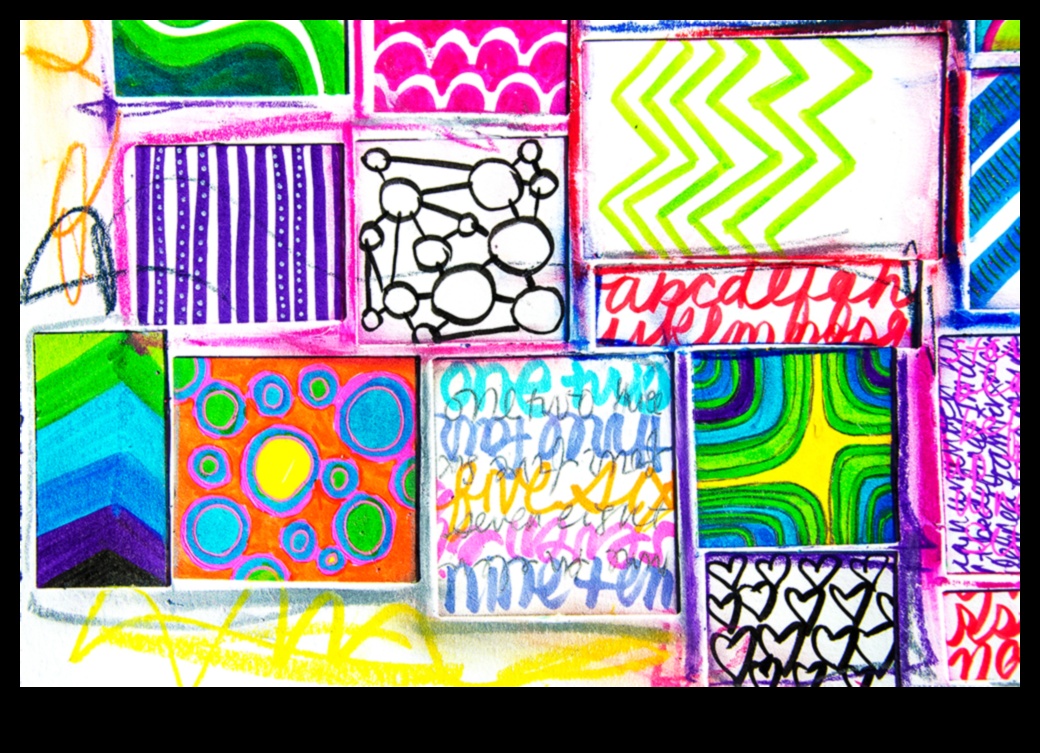 Εξερεύνηση μοτίβων μαρκαδόρων: Δημιουργία λεπτομερών και περίπλοκων σχεδίων