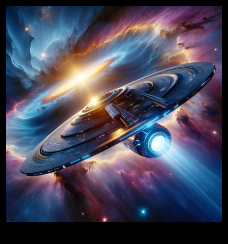 Galactic Pilgrimages: Journeys Beyond Earth με διαστημικό σκάφος αιχμής