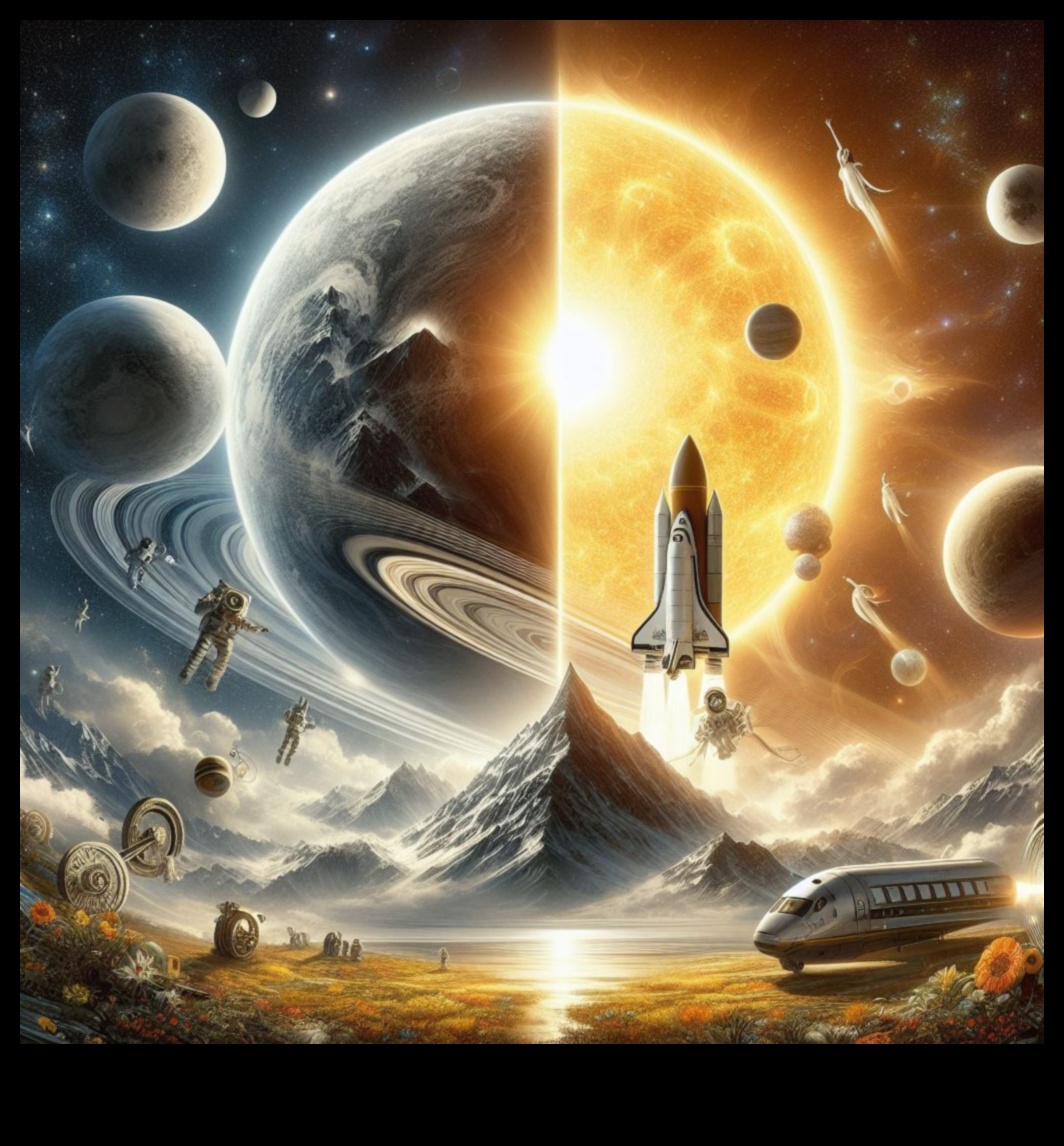 Galactic Pilgrimages: Journeys Beyond Earth με διαστημικό σκάφος αιχμής