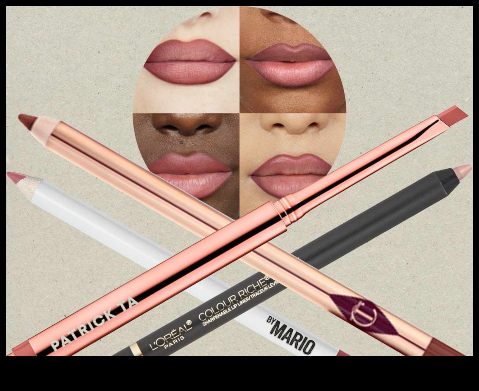 Πολύχρωμα περιγράμματα: Πειραματιζόμαστε με Μοναδικές Αποχρώσεις Lip Liner