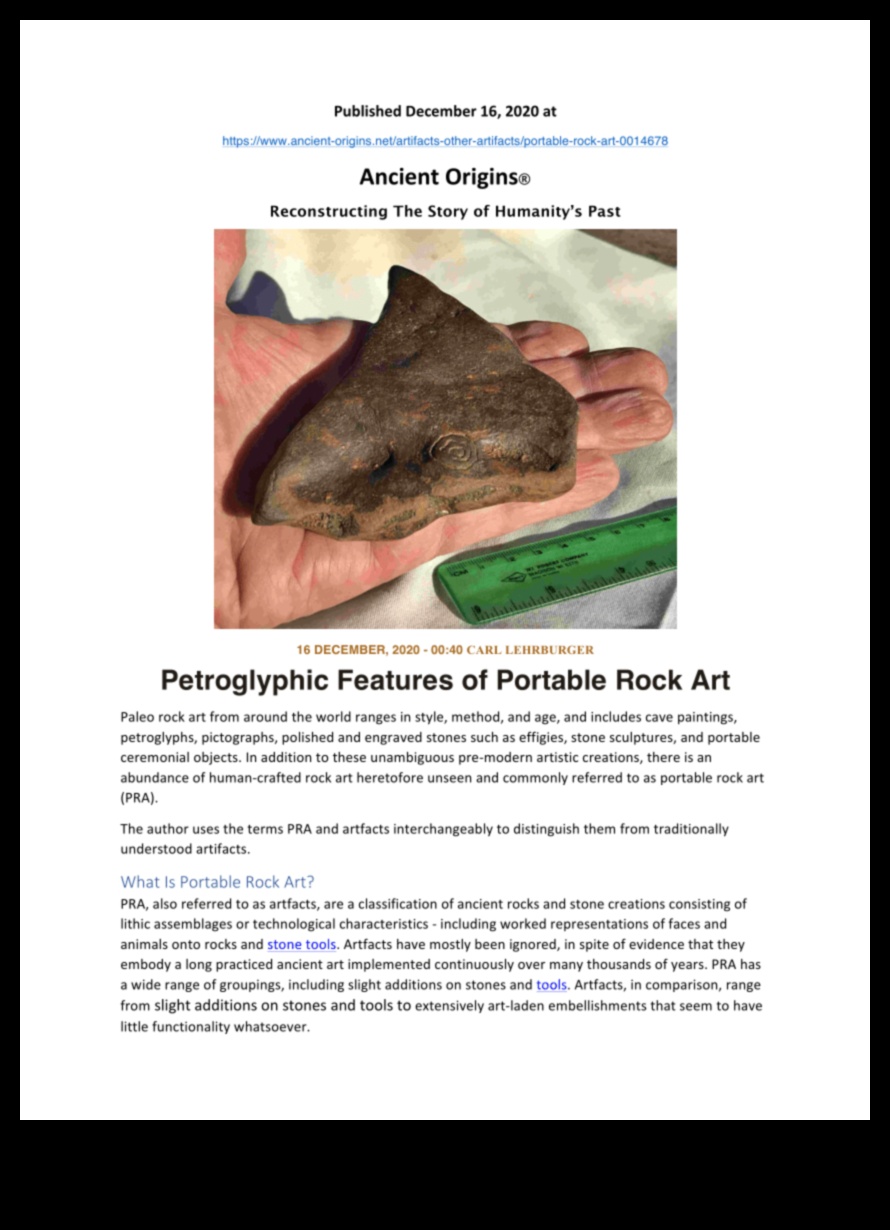 Φορητά εικονογραφήματα: Η αινιγματική τέχνη των πετρογλυφικών