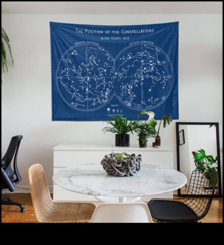 Ουράνιοι Αστερισμοί Μια Ταπετσαρία Αστέρων