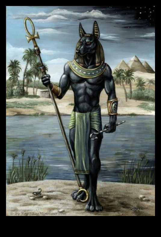 Anubis Artistry: The Jack-headed God in Egyptian Culture