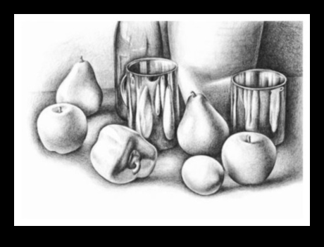 Inanimate Beauty: Νεκρή φύση σε κιμωλία και κάρβουνο