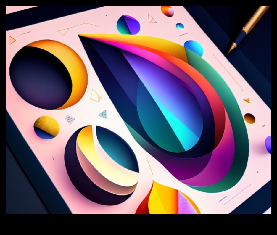 Harmony in Chaos: Balancing Elements in Abstract Compositions