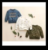 Cozy Couture Μια μοντέρνα εμφάνιση στην πρώτη γκαρνταρόμπα του μωρού