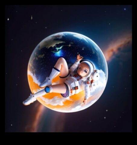 Cosmic Float A Weightless Journey Beyond the Earth’s Pull