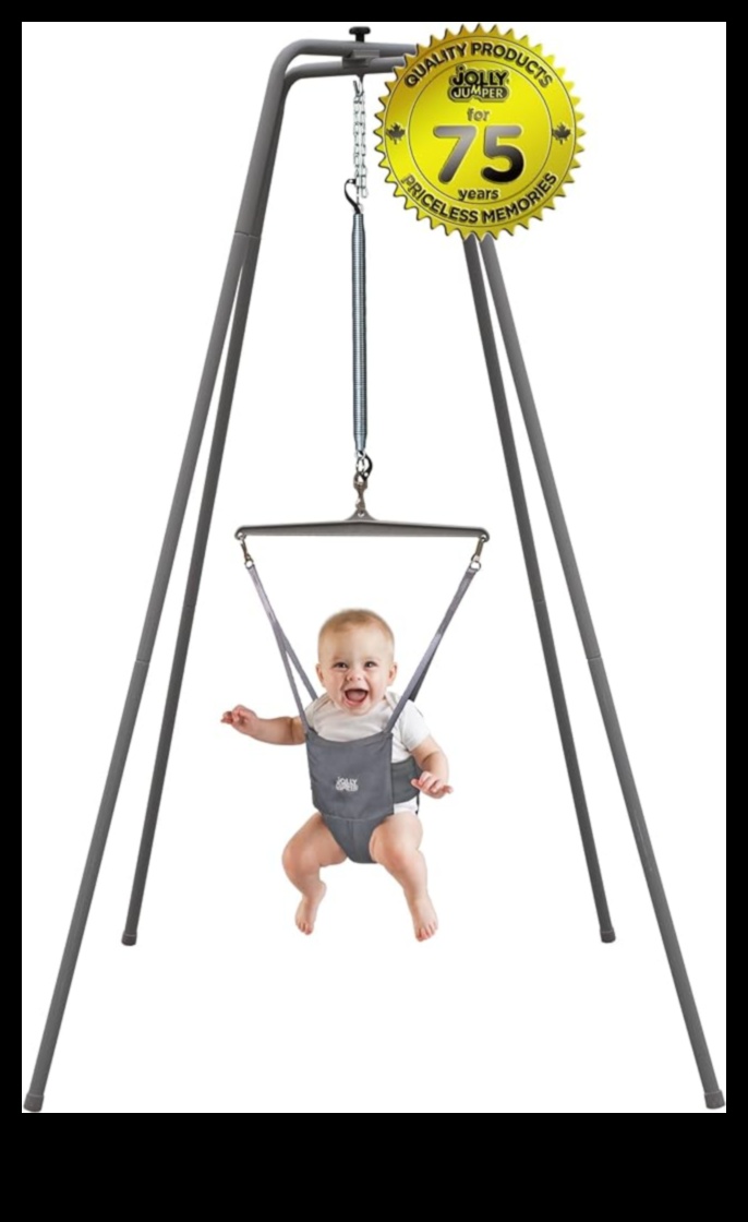 Joyful Jumps: Ενεργό παιχνίδι για τη σωματική υγεία του μωρού