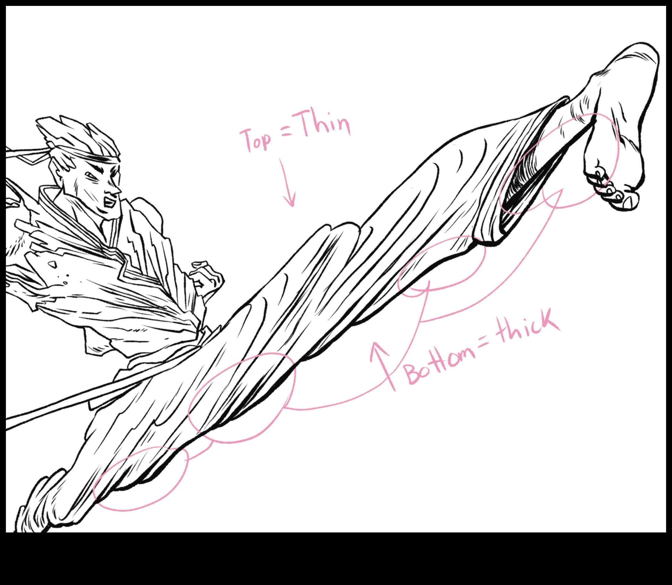 Δυναμική μελάνη: Δημιουργία έντονων γραμμών για παιχνιδιάρικα κινούμενα σχέδια