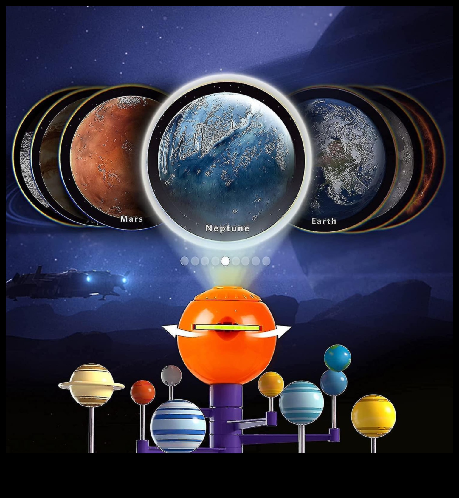 Έκθεση ηλιακού συστήματος: Ένα επίκεντρο στα πλανητικά μεγαλεία