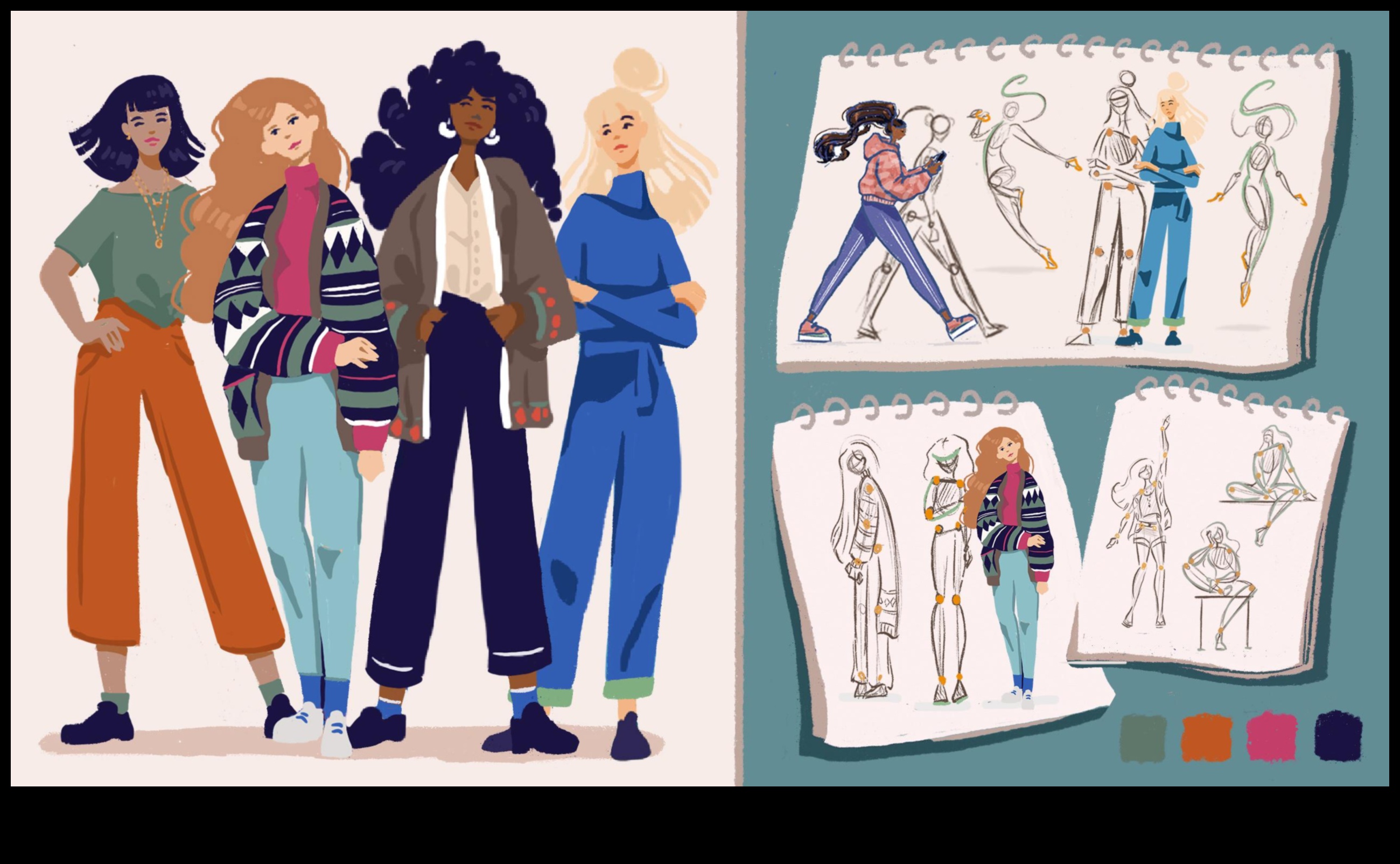 Δυναμικές λεπτομέρειες: Προσθέτοντας ζωή σε σκηνές σε εικονογραφήσεις