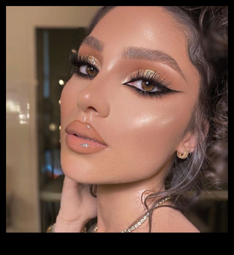 Glam and Gold: Embracing the Richness of Golded Tones in Makeup Styles
