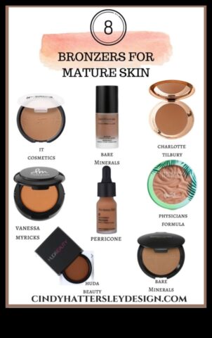 Bronzer και γήρανση Πώς να χρησιμοποιήσετε το Bronzer για να ενισχύσετε το ώριμο δέρμα για μια νεανική λάμψη