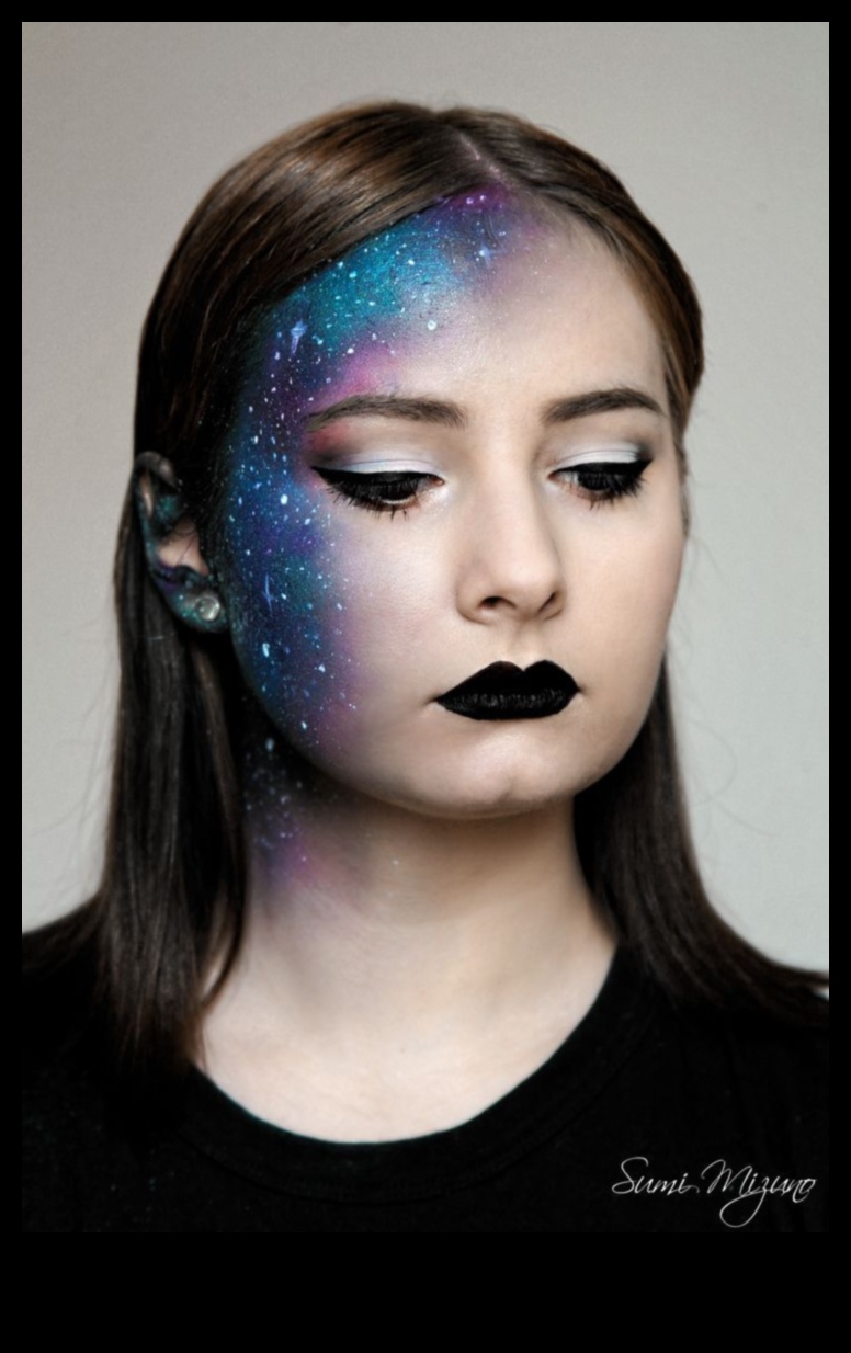 Glam and Galaxy: Εξερευνώντας τις κοσμικές επιρροές σε λαμπερά στυλ μακιγιάζ