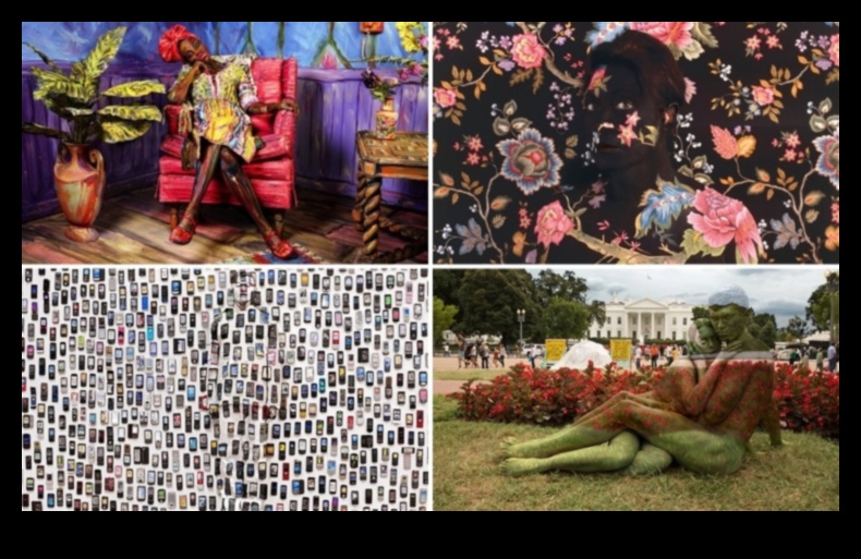 Performance Art Portraits: The Body as Canvas and Subject