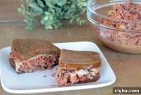 Slow Cooker Corned Beef Reuben Sandwich Recipe
