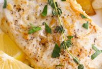 Sous Vide Garlic Butter Halibut Recipe for Tender, Flaky Fish
