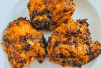 Crispy Air Fryer Chicken Thighs with Garlic Herb Seasoning