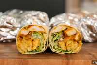 Tandoori Chicken Wraps with High-Protein Filling