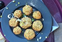 Vegan Stuffed Mushrooms with Cashew Cream Couscous
