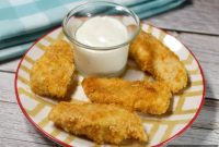 Crispy Baked Keto Chicken Tenders with Almond Flour Coating