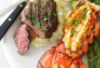 Surf & Turf: Grilled Steak and Lobster Dinner Recipe