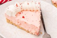 No-Bake Candy Cane Cheesecake Recipe for the Holidays