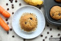 Banana-Carrot Chocolate Chip Muffins Recipe for Moist Breakfast Treats