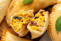 Savory Corn Empanadas: Crispy Pastry with Sweet Corn Filling