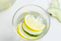 Refreshing Cucumber Lemon Ginger Infused Water Recipe