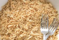 Crockpot Chicken Taco Meat – 3-Ingredient Slow Cooker Recipe