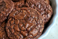 Chewy Brownie Cookies Recipe: Fudgy, Crispy-Edged Treats