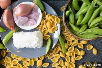 Shallot, Sugar Snap Pea & Goat Cheese Pasta Recipe