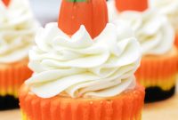 Candy Corn Mini Cheesecakes Recipe for Fall Parties