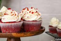 Red Velvet Cupcakes with Cream Cheese Frosting Recipe