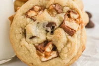 Chewy Snickers-Stuffed Cookies Recipe for Chocolate Lovers