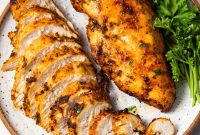 Crispy Air Fryer Chicken Breast Without Breading