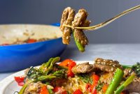 Quick Beef Stir-Fry Recipe with Garlic and Vegetables