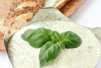 Creamy Basil Mayonnaise Recipe for Sandwiches & Dips