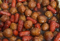 Smoked BBQ Meatballs & Little Smokies Recipe for Gatherings