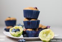 Blueberry Lime Muffins with Greek Yogurt: Moist Citrus Recipe