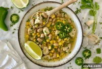 White Bean Chicken Chili Recipe with Tender Chicken and Zesty Flavor