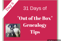 31 Days of Unconventional Genealogy Tips from Religious Periodicals