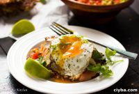 Smoked Salmon Hash Brown Breakfast Tostada Recipe