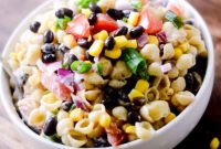 Authentic Mexican Macaroni Salad Recipe with Creamy Lime Dressing