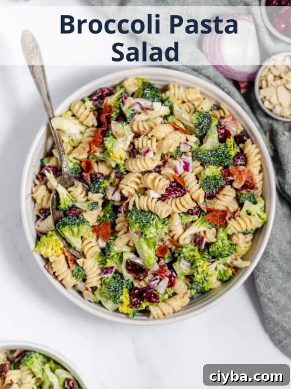 Broccoli Pasta Salad Recipe