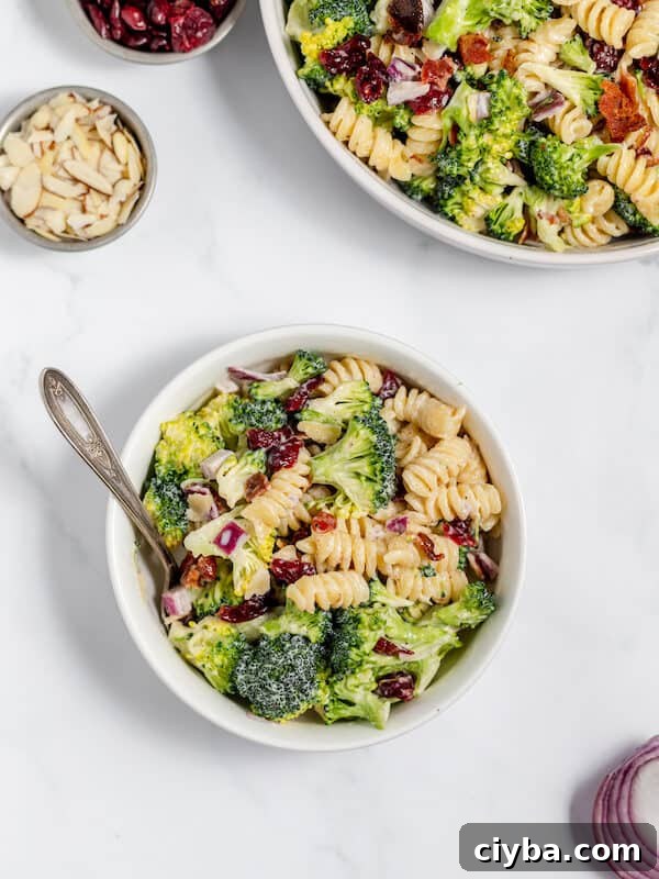 how to make broccoli pasta salad